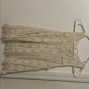 see through- decorative tank top